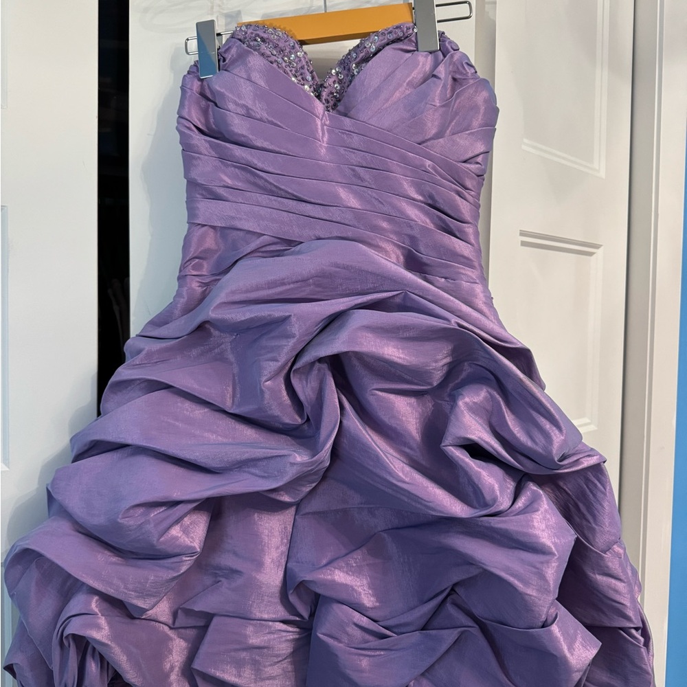Elegant Purple Kids Dress